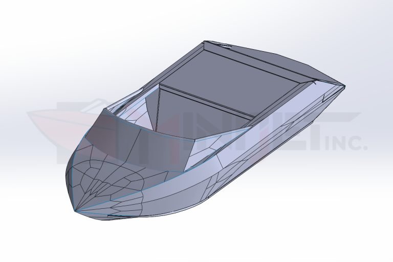11ft 1.0 Complete Boat Low Windscreen