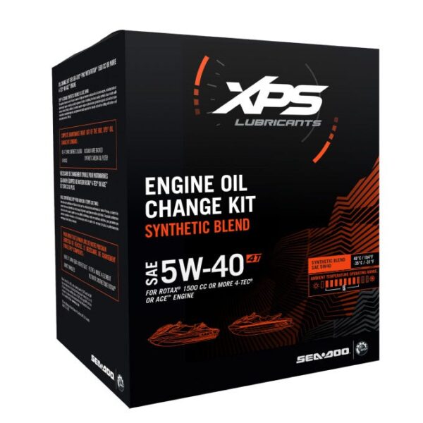 779251 4t 5w 40 synthetic blend oil change kit for engines of 1500 cc or more